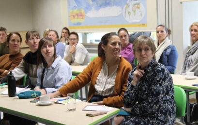 Belgia õpetajad ja õppejuhid tunde vaatlemas ja kooliga tutvumas