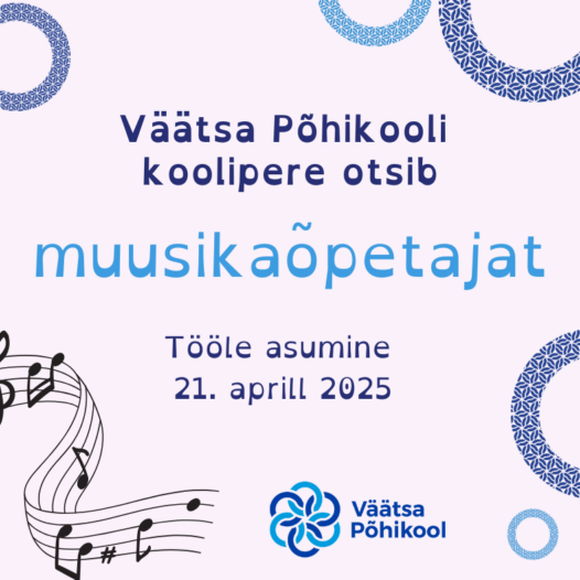 Tule meile muusikaõpetajaks!