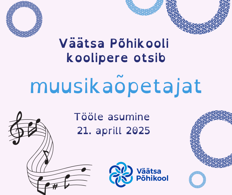 Tule meile muusikaõpetajaks!