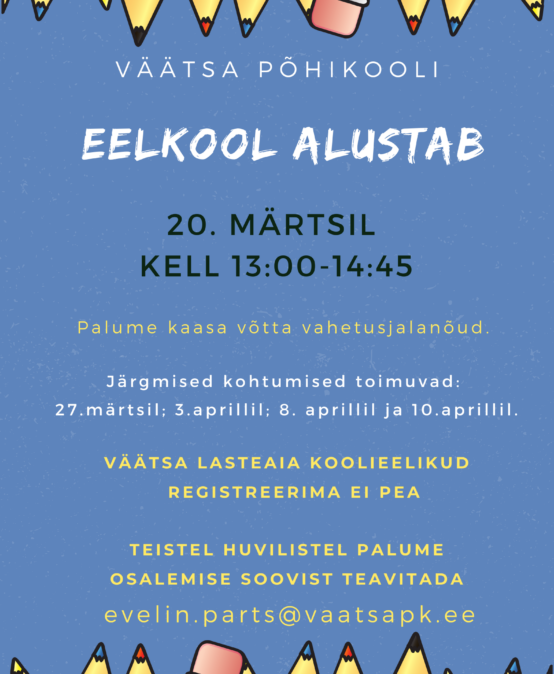 EELKOOL alustab