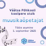 Tule meile muusikaõpetajaks!