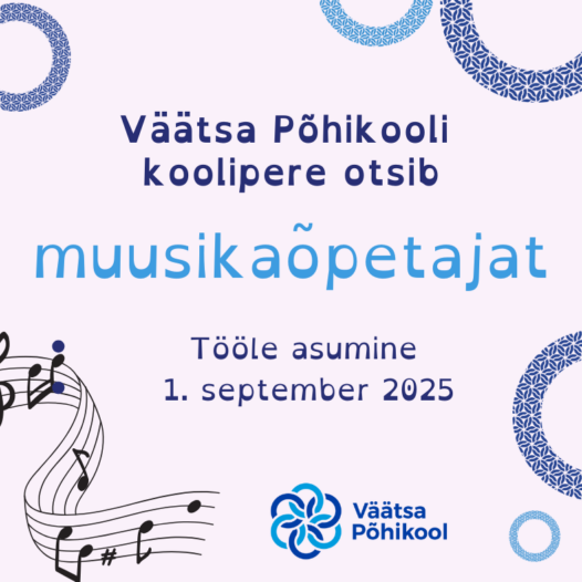 Tule meile muusikaõpetajaks!