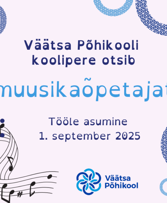 Tule meile muusikaõpetajaks!