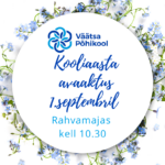 Kooliaasta avaaktus