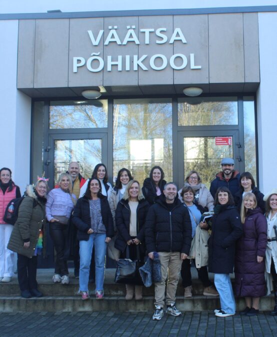 Tenerife külalised koolimajas