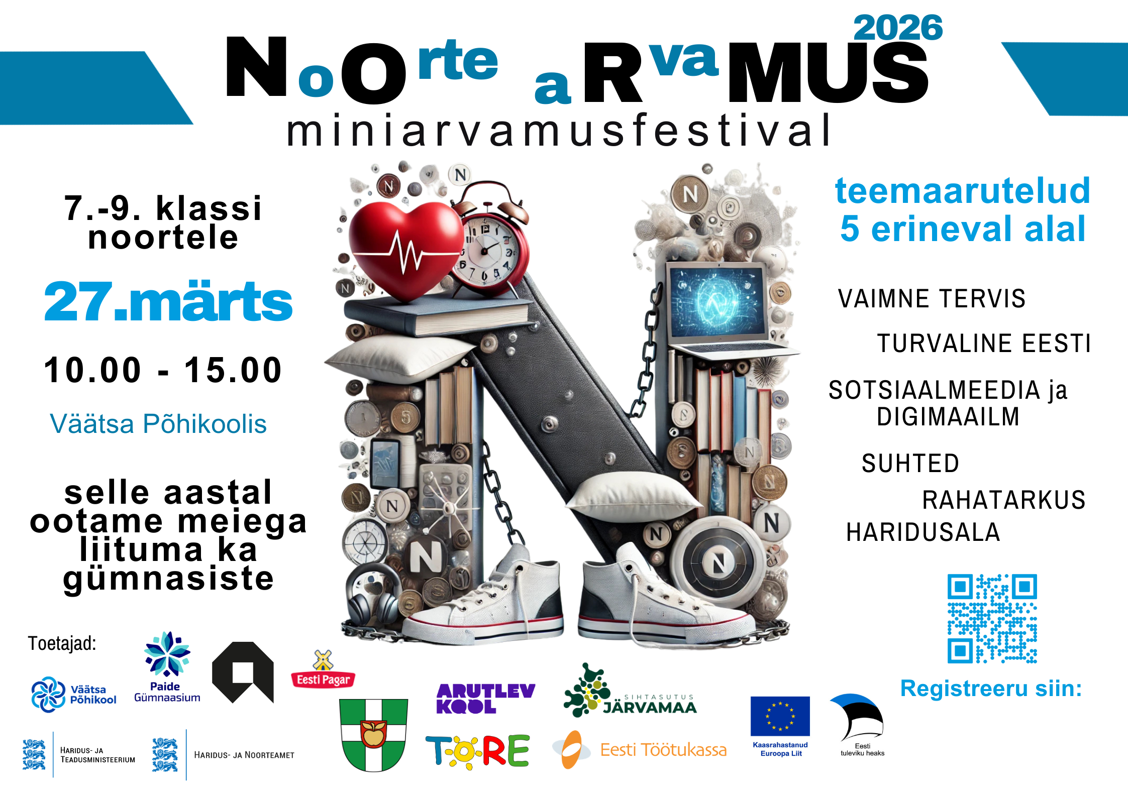 NORMUS 2026 noorte miniarvamusfestival 27.märts