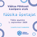 Ootame kooliperega liituma füüsika õpetajat